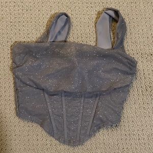 Windsor sparkly corset top